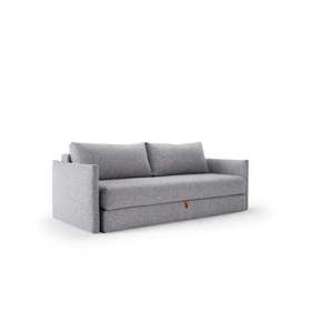 Szara sofa rozkładana Innovation Tripi Twist Granite