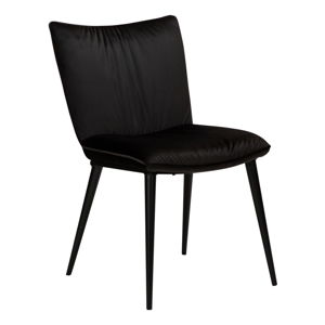Czarne krzesło z aksamitnym obiciem DAN-FORM Denmark Join