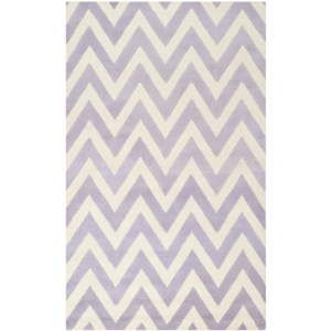 Wełniany dywan Safavieh Stella Light Purple, 243x152 cm