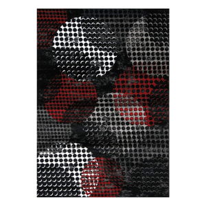 Czarno-szary dywan Webtappeti Manhattan Broadway, 160x230 cm