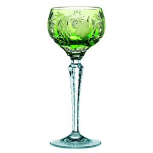 Jasnozielony kieliszek do wina ze szkła kryształowego Nachtmann Traube Wine Hock Reseda, 230 ml