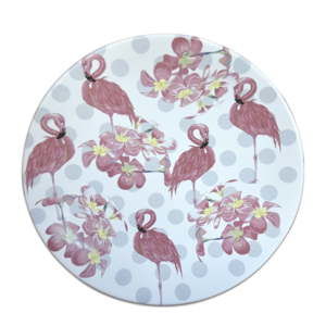 Talerz ceramiczny Keramika Flamingos, ⌀ 25 cm