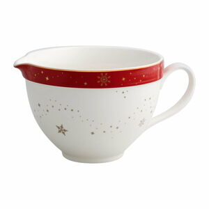 Porcelanowa filiżanka do herbaty ze świątecznym motywem Brandani Alleluia New Bone China, ⌀ 19 cm