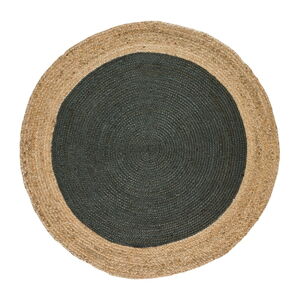 Szary/naturalny okrągły dywan ø 120 cm Mahon – Universal
