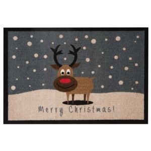 Wycieraczka Hanse Home Merry Christmas Reindeer, 40x60 cm