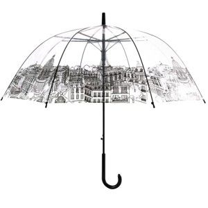 Przezroczysty parasol Paris