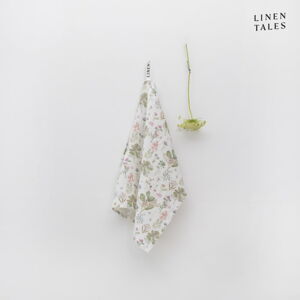 Lniana ścierka 45x65 cm White Botany – Linen Tales
