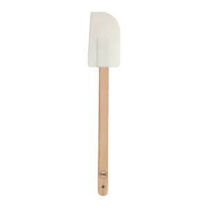 Biała szpatułka z drewna bukowego T&G Woodware Spatula