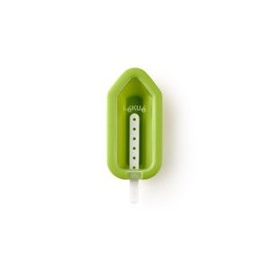 Zielona silikonowa forma do lodów w kształcie ołówka Lékué Iconic