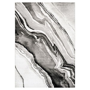 Szaro-czarny dywan Webtappeti Manhattan Empire, 120x170 cm