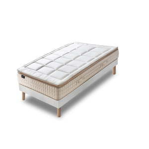 Łóżko 1-osobowe z materacem Bobochic Paris Cashmere, 80x190 cm