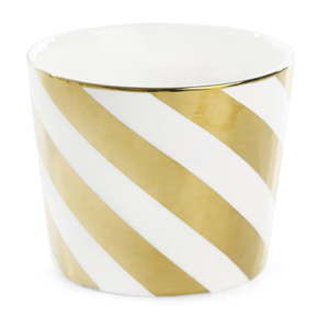 Doniczka Miss Étoile Gold Stripes, 10,5 cm
