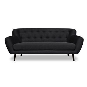 Ciemnoszara sofa Cosmopolitan design Hampstead, 192 cm