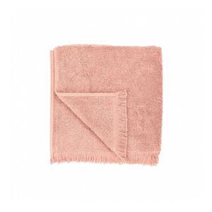 Różowy bawełniany ręcznik 50x100 cm FRINO – Blomus