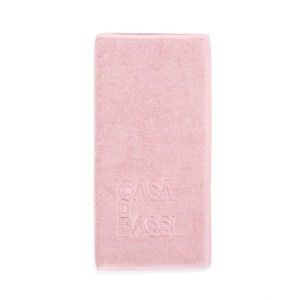 Różowy dywanik łazienkowy z bawełny Casa Di Bassi, 50x70 cm