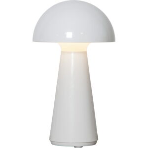 Biała lampa stołowa LED ze ściemniaczem (wysokość 28 cm) Mushroom – Star Trading