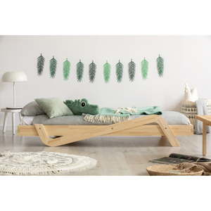 Łóżko dziecięce z drewna sosnowego Adeko Zig, 80x180 cm