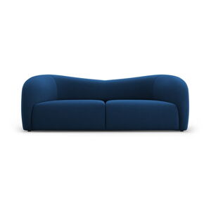 Niebieska aksamitna sofa 197 cm Santi – Interieurs 86