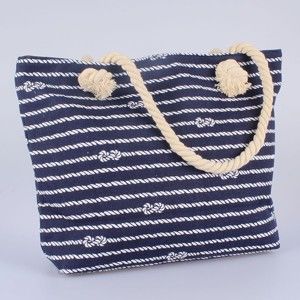 Niebieska torba tekstylna Dakls