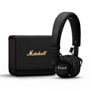 Czarne słuchawki bezprzewodowe Marshall Mid A.N.C.