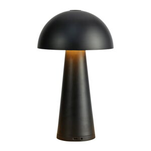 Czarna lampa stołowa LED (wysokość 26,5 cm) Fungi – Markslöjd