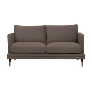 Brązowa sofa 2-osobowa z konstrukcją w kolorze miedzi Windsor & Co Sofas Jupiter