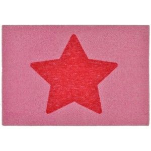 Wycieraczka Hanse Home Design Star Pink, 50x70 cm