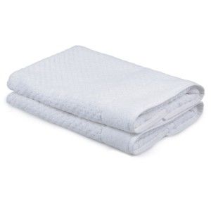 Zestaw 2 białych ręczników ze 100% bawełny Mosley, 50x80 cm
