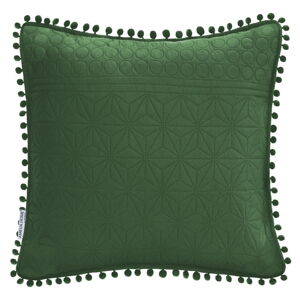 Zielona poduszka dekoracyjna AmeliaHome Meadore, 45 x 45 cm