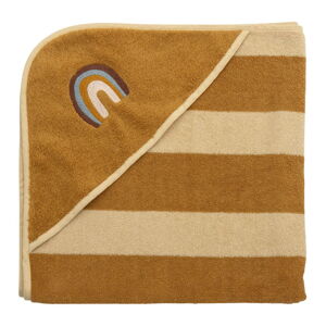Ręcznik dziecięcy w kolorze ochry i beżu 78x78 cm Agnes – Bloomingville Mini