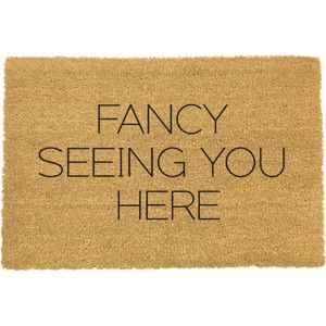 Wycieraczka Artsy Doormats Fancy Seeing You Here, 40x60 cm