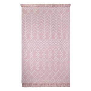 Różowy dywan bawełniany Nattiot Marcel Pink, 120x160 cm