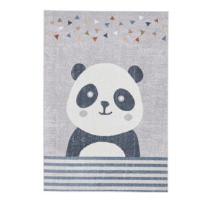 Jasnoszary dywan dziecięcy 80x150 cm Vida Kids Panda – Think Rugs