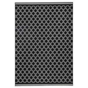 Czarny dywan Hanse Home Chain, 160x230 cm