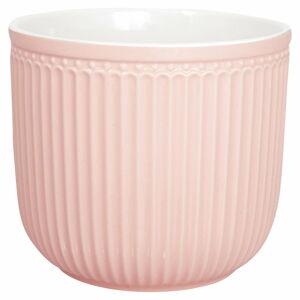 Różowa ceramiczna doniczka Green Gate Alice, ø 14 cm