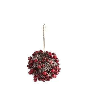 Dekoracja wisząca J-Line Berries, ⌀ 12 cm
