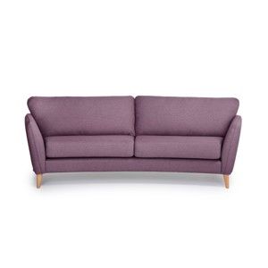 Fioletowa sofa 3-osobowa Softnord Paris