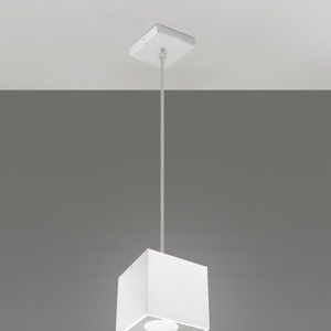 Biała lampa wisząca Nice Lamps Geo 1