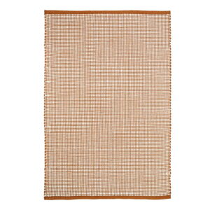 Pomarańczowy dywan z domieszką wełny 230x160 cm Bergen – Nattiot