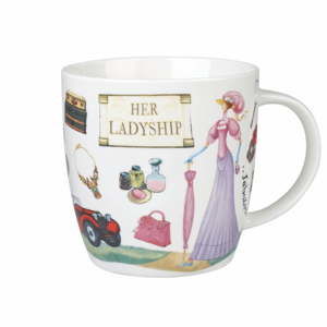Kubek z porcelany kostnej Churchill At Your Leisure Her Ladyship, 400 ml