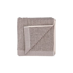Brązowy ręcznik z bawełny organicznej 70x140 cm Melange − Södahl