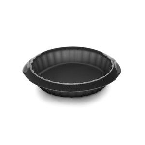 Czarna silikonowa forma na koláč Lékué, ⌀ 12 cm