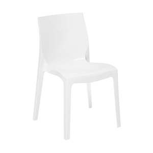 Białe krzesło Evergreen House Felix