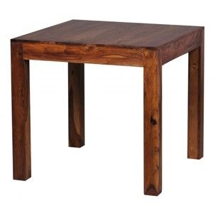 Stół z litego drewna palisandru Skyport Alison, 80x80 cm