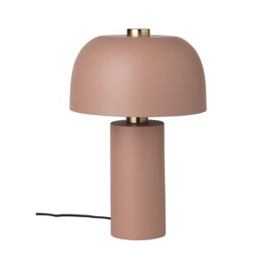 Różowa lampa stołowa Cozy living Lulu, wys. 37 cm