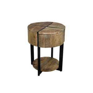 Stolik z drewna mangowca HSM collection Jackso, 40x51 cm