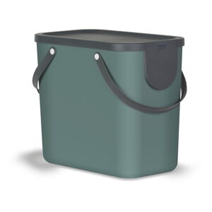 Zielony pojemnik na odpady kompostowalne 25 L Albula - Rotho
