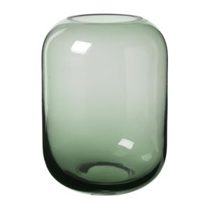 Zielony szklany wazon Blomus Bright, wys. 21,5 cm