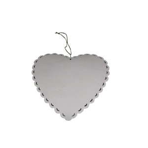 Dekoracja wisząca Romantic Heart, 19 cm