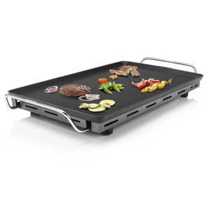 Czarny elektryczny grill stołowy Princess Chef XXL, moc 2500W
